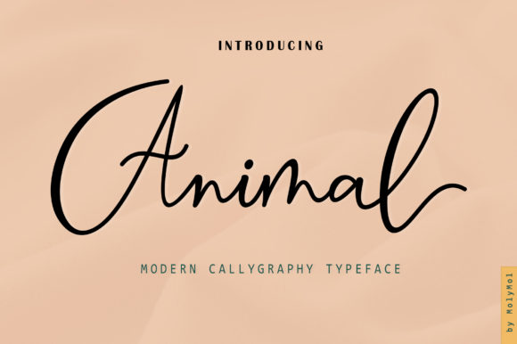 Animal: The Handwritten Font for Scroll-Stopping Visuals