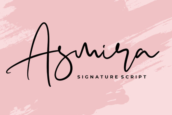 Asmira: The Handwritten Typeface That Polished My Brand Identity