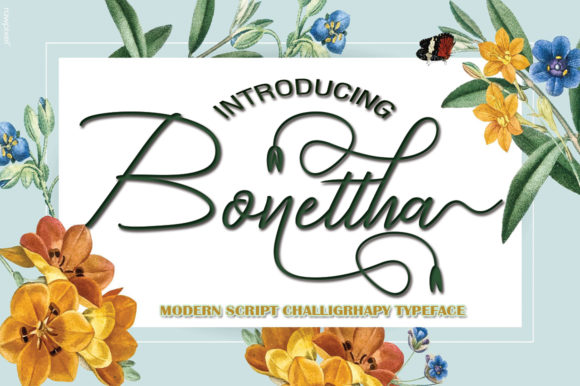 Bonettha: Elevating Editorial Design with Contemporary Script Typography
