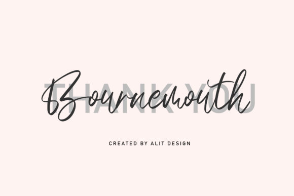 Bournemouth: The Handwritten Typeface for Campaign Clarity