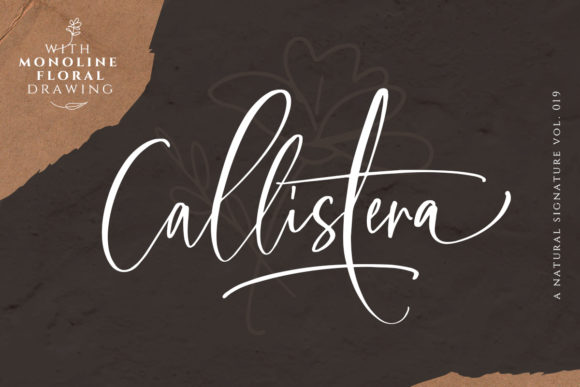 Callistera: The Elegant Script Font for Handmade Brands