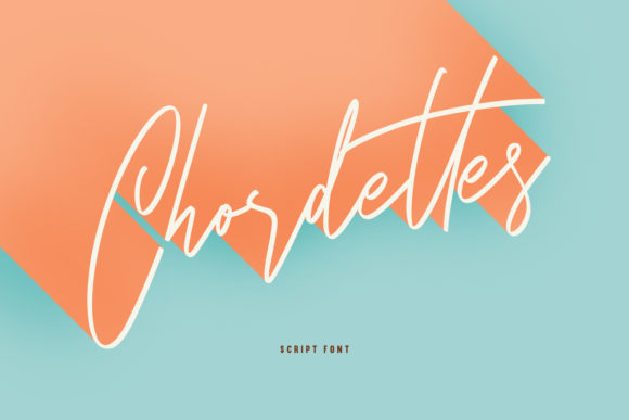 Chordettes Typeface: A Relaxed Handwritten Font for Digital Branding