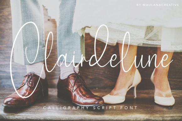Clairdelune: A Handwritten Font for Modern Editorial Design