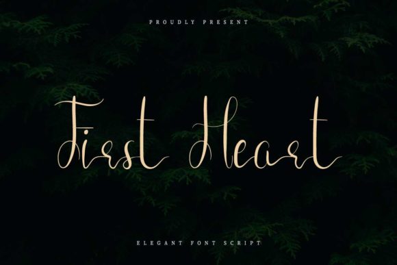 First Heart: The Elegant Script Font for Boutique Branding