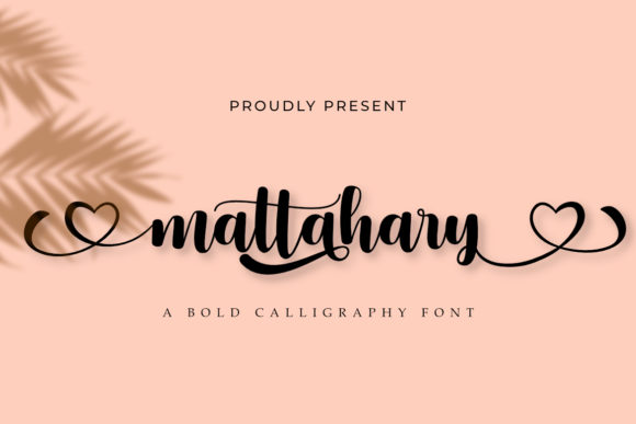 Mattahary: A Handwritten Typeface for Editorial Design