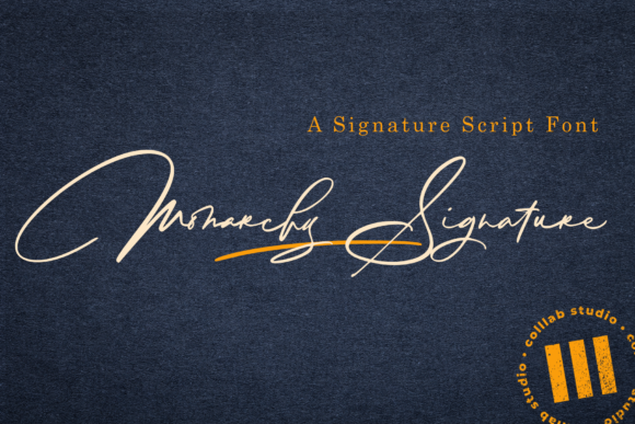 Monarchy Signature: Elevating Editorial Design with Elegant Script Typography