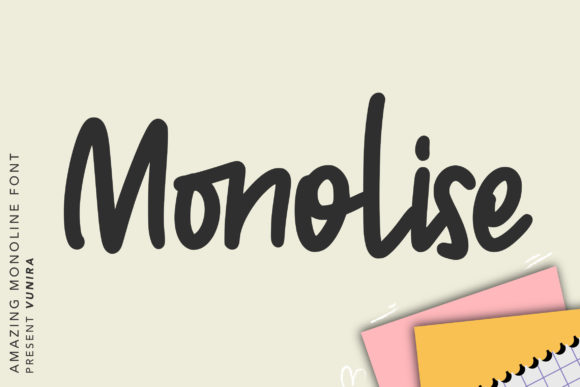 Monolise: The Handwritten Typeface for Modern Web Design