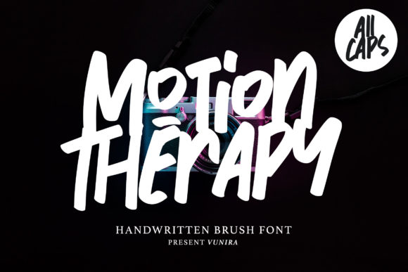 Motion Therapy: A Handwritten Font for Joyful Web Design