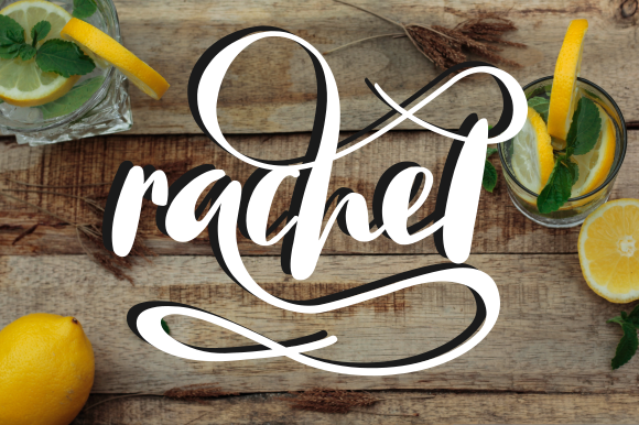Rachel: A Handwritten Font for Modern Editorial Design