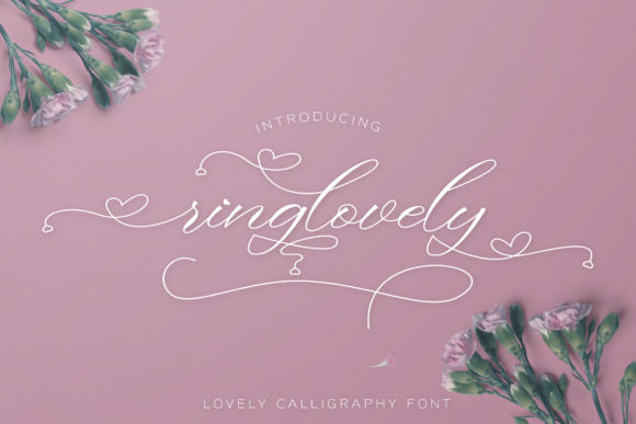 Ringlovely: The Handwritten Typeface for Editorial Grace