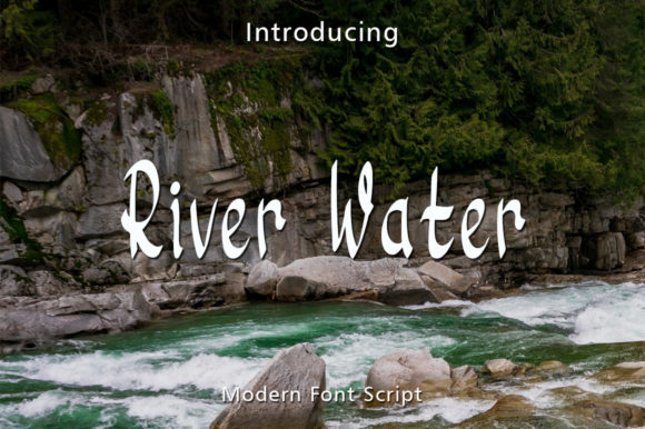 River Water: A Handwritten Typeface for Elegant Web Design
