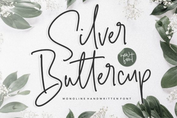 Silver Buttercup: A Timeless Typeface for Handmade Branding
