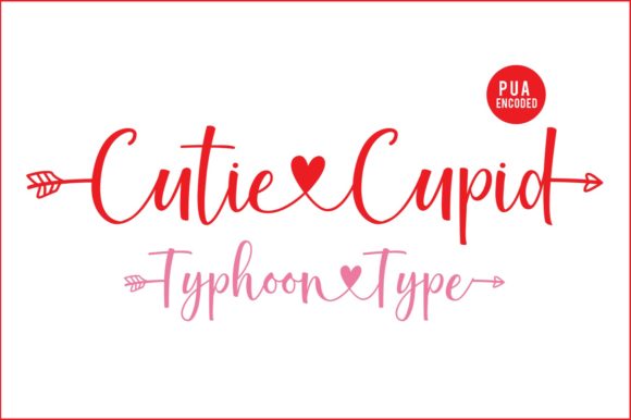 Upgrade Your Brand Identity With Cutie Cupid Typeface
