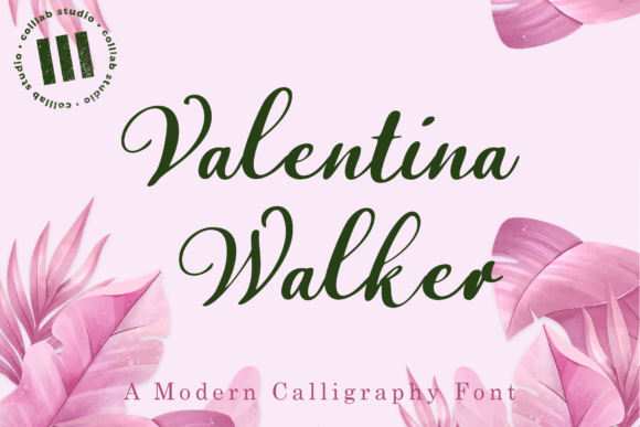 Valentina Walker: The Elegant Typeface for Polished Brand Identity